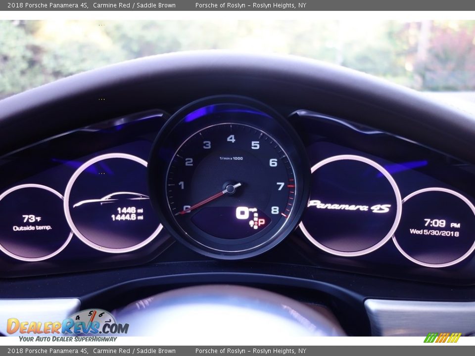2018 Porsche Panamera 4S Gauges Photo #21