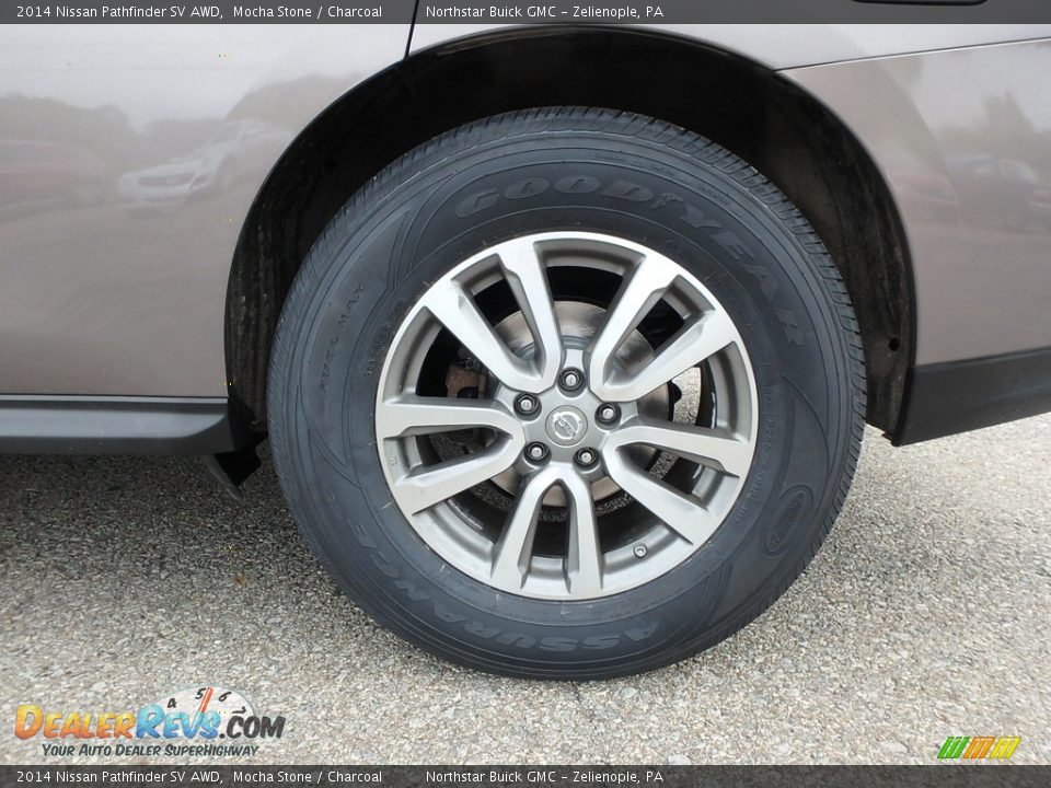 2014 Nissan Pathfinder SV AWD Mocha Stone / Charcoal Photo #15