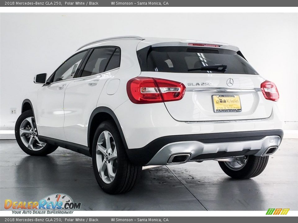 2018 Mercedes-Benz GLA 250 Polar White / Black Photo #3