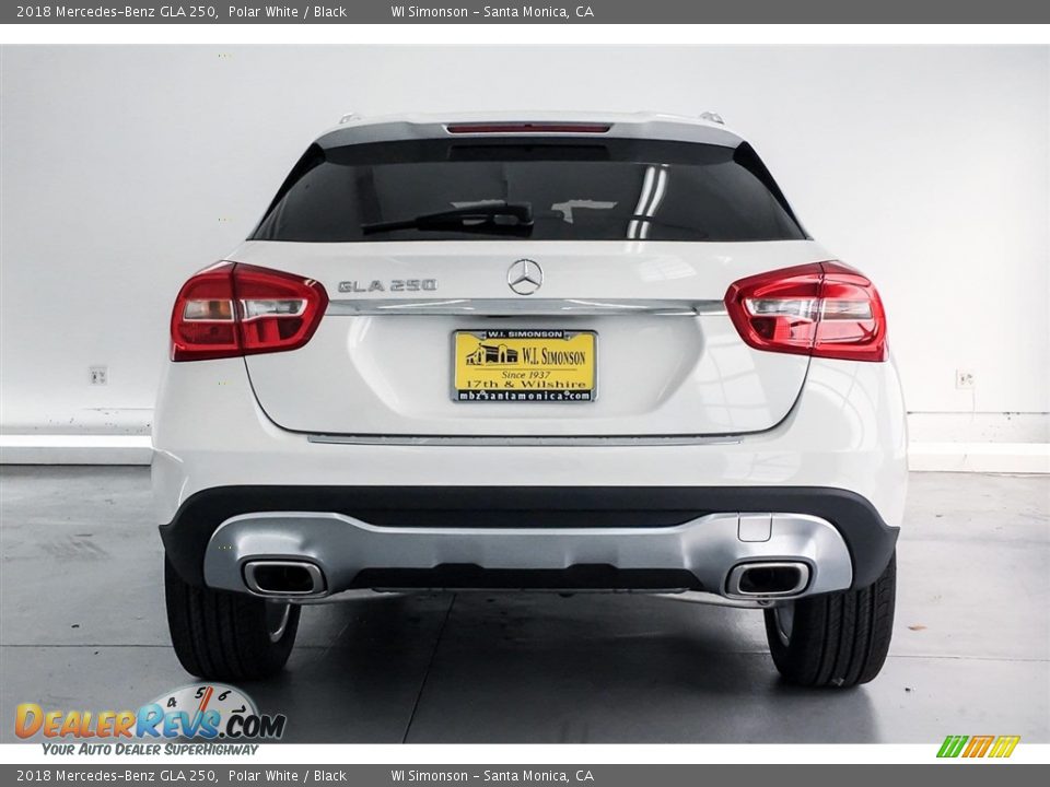 2018 Mercedes-Benz GLA 250 Polar White / Black Photo #4