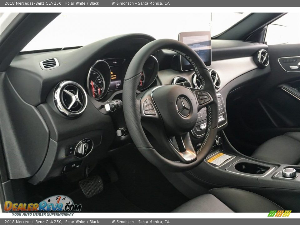 2018 Mercedes-Benz GLA 250 Polar White / Black Photo #5
