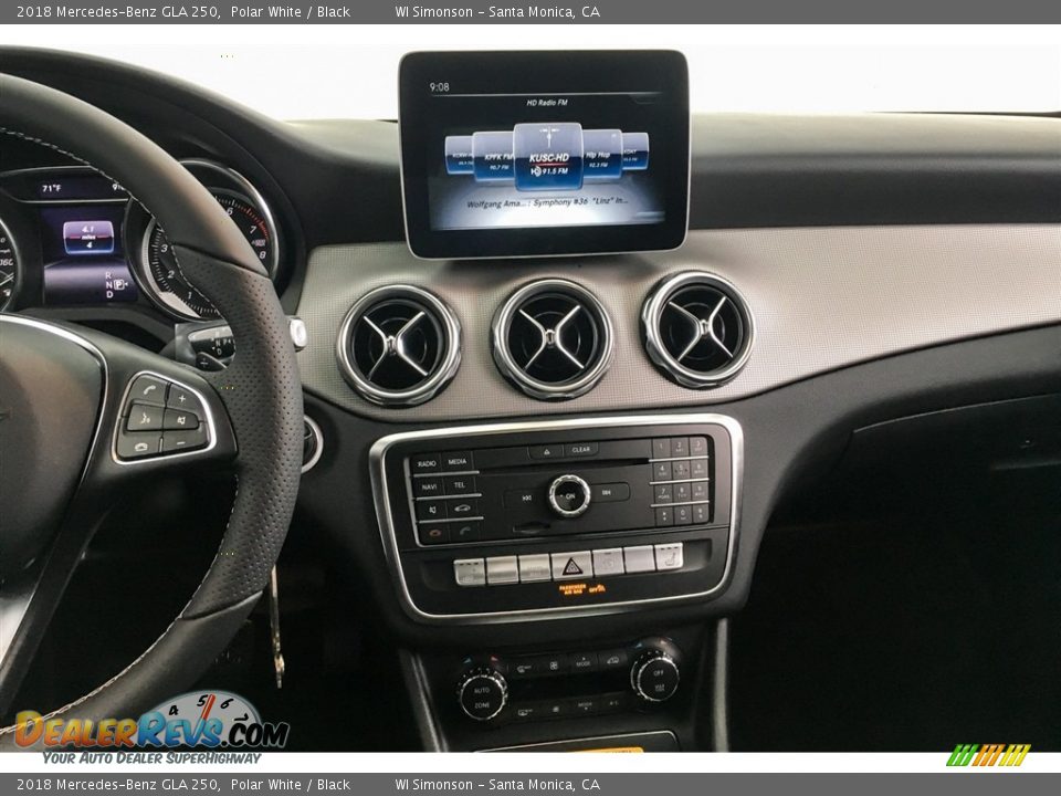 2018 Mercedes-Benz GLA 250 Polar White / Black Photo #6