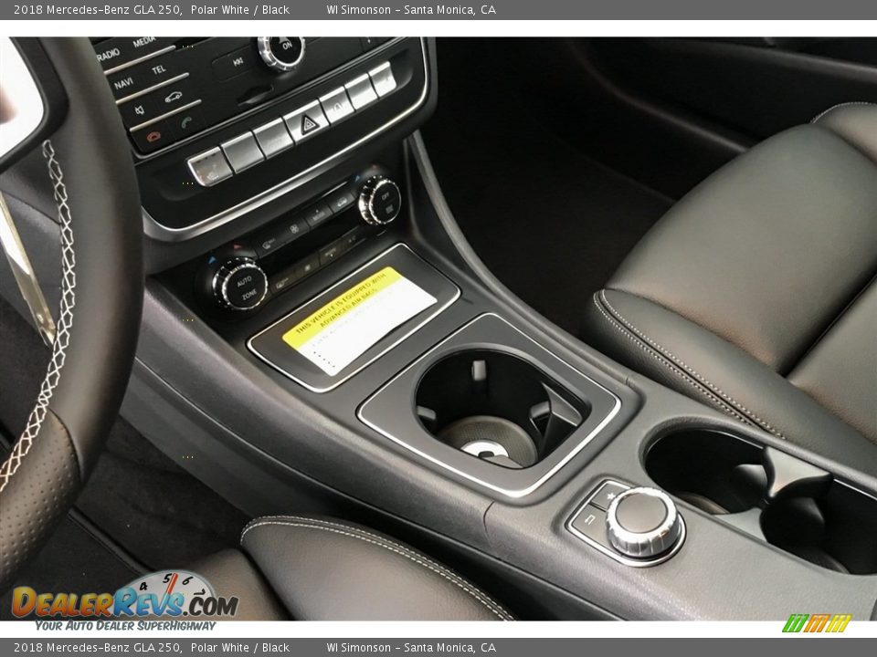 2018 Mercedes-Benz GLA 250 Polar White / Black Photo #7