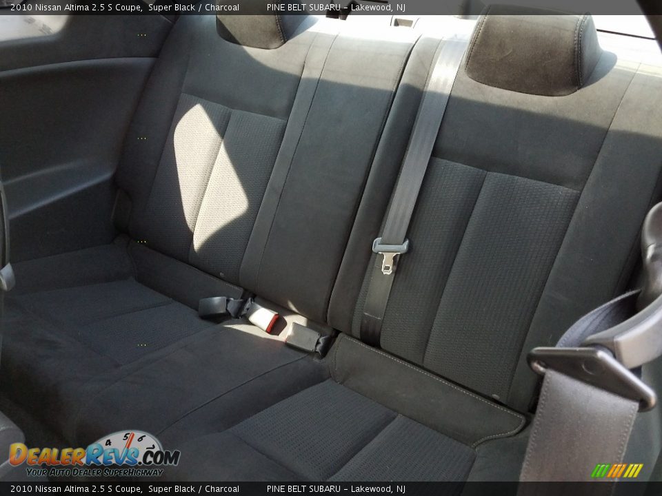 2010 Nissan Altima 2.5 S Coupe Super Black / Charcoal Photo #3