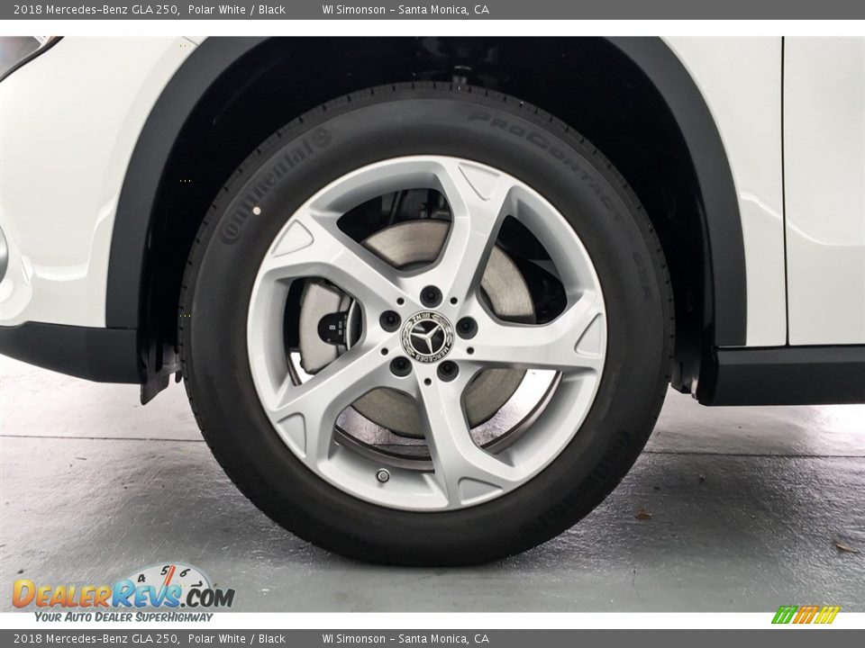 2018 Mercedes-Benz GLA 250 Polar White / Black Photo #9