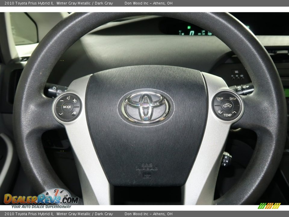 2010 Toyota Prius Hybrid II Winter Gray Metallic / Dark Gray Photo #14