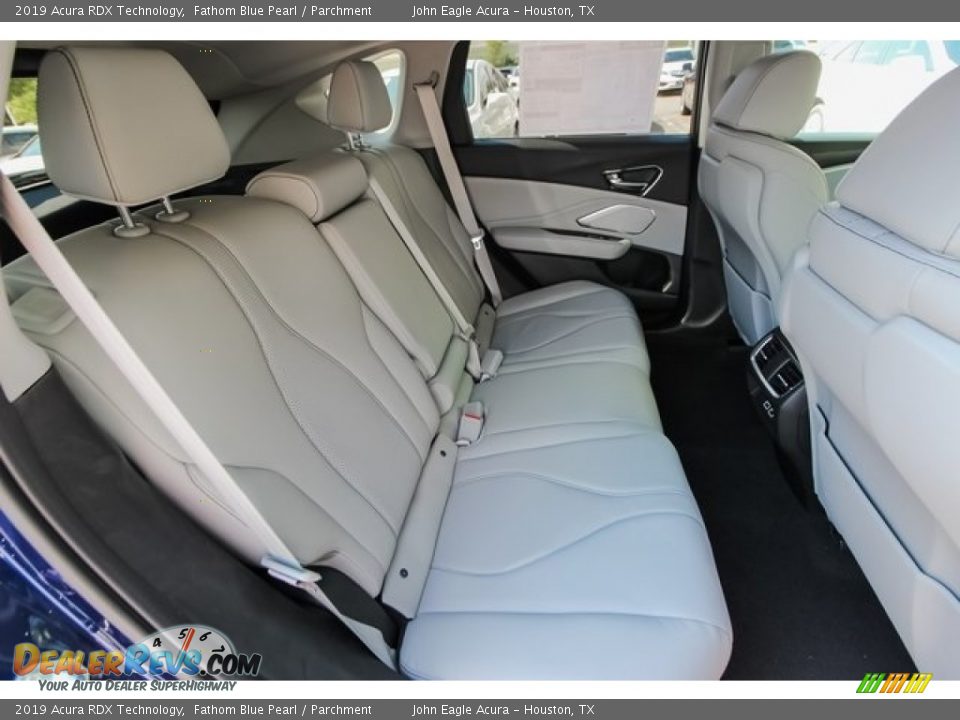 Rear Seat of 2019 Acura RDX Technology Photo #22
