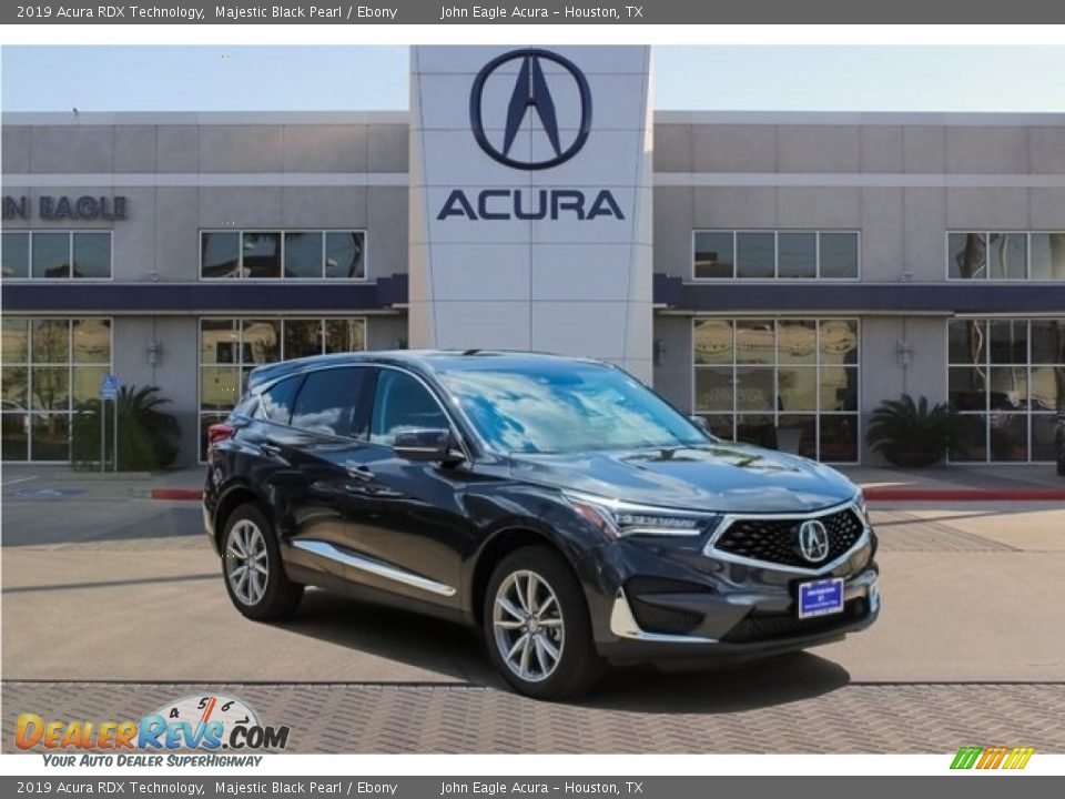 2019 Acura RDX Technology Majestic Black Pearl / Ebony Photo #1
