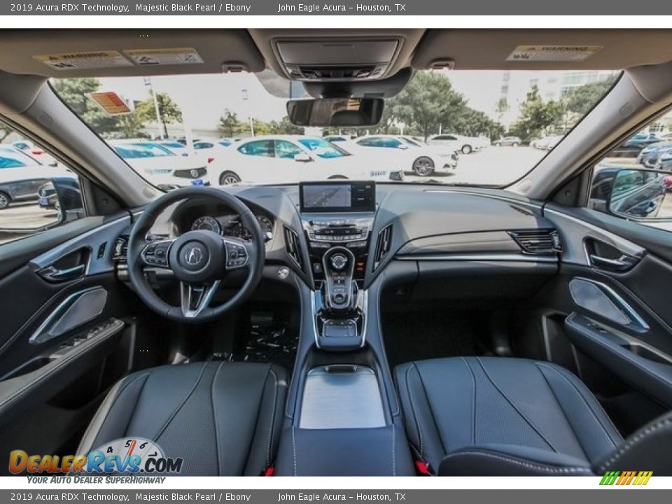 Ebony Interior - 2019 Acura RDX Technology Photo #9