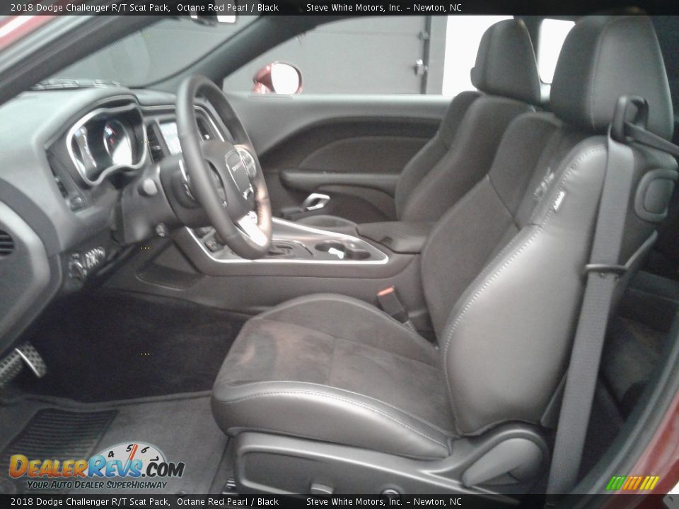 2018 Dodge Challenger R/T Scat Pack Octane Red Pearl / Black Photo #10