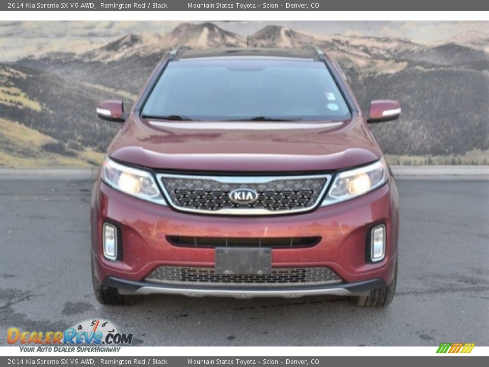 2014 Kia Sorento SX V6 AWD Remington Red / Black Photo #2