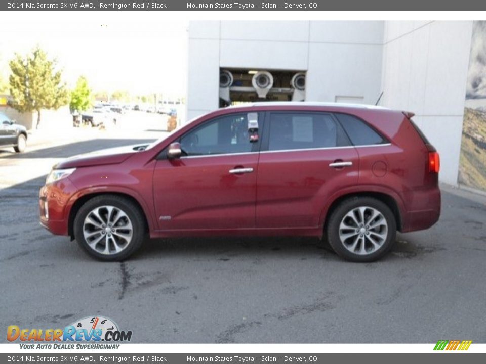 2014 Kia Sorento SX V6 AWD Remington Red / Black Photo #4