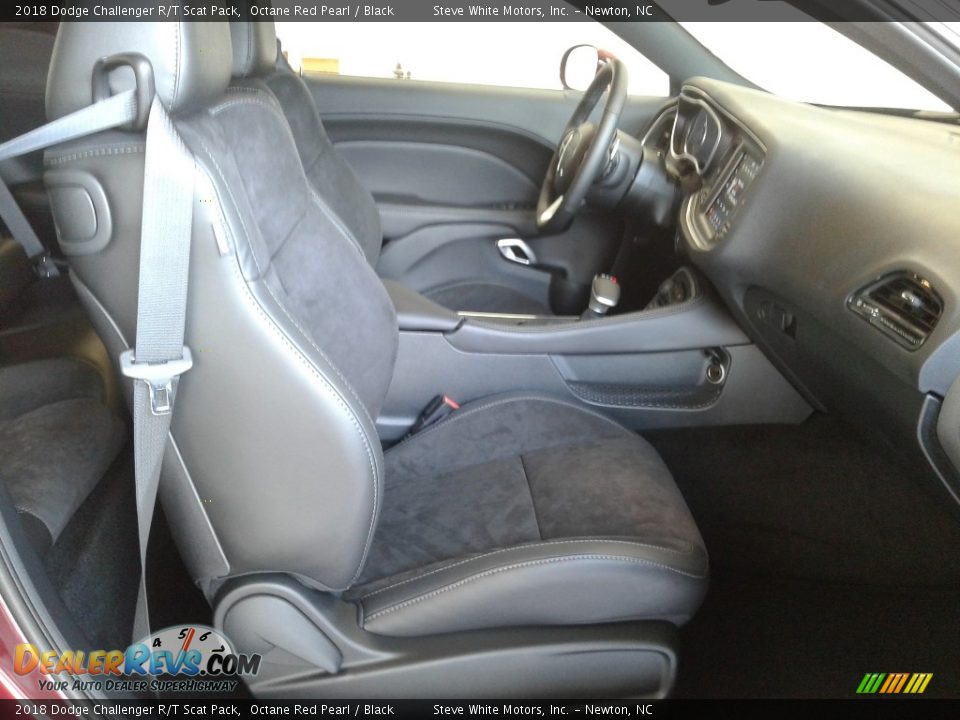 2018 Dodge Challenger R/T Scat Pack Octane Red Pearl / Black Photo #14