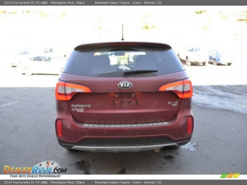 2014 Kia Sorento SX V6 AWD Remington Red / Black Photo #6