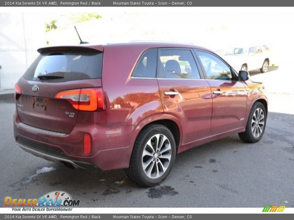 2014 Kia Sorento SX V6 AWD Remington Red / Black Photo #7