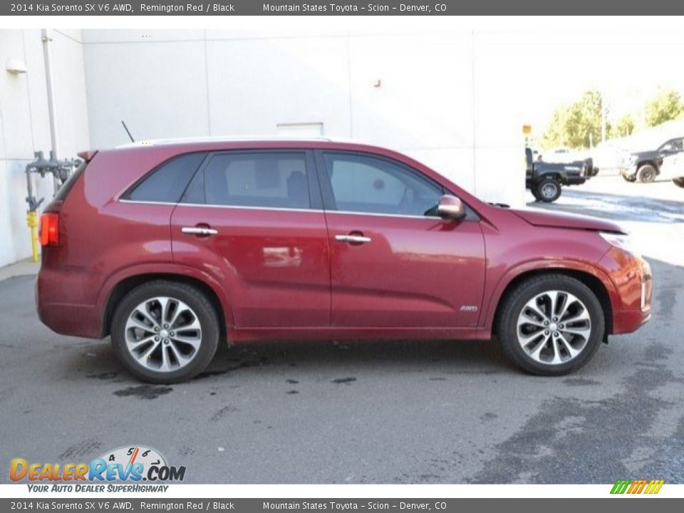 2014 Kia Sorento SX V6 AWD Remington Red / Black Photo #8