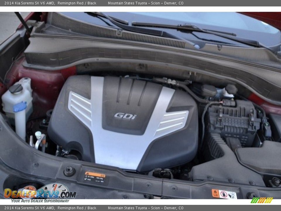 2014 Kia Sorento SX V6 AWD Remington Red / Black Photo #9