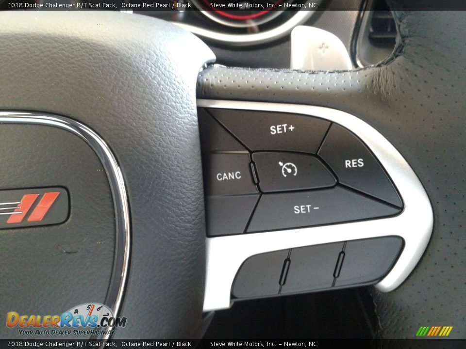 2018 Dodge Challenger R/T Scat Pack Octane Red Pearl / Black Photo #17