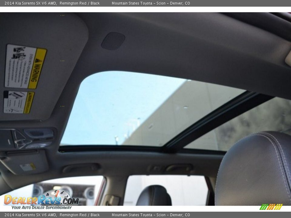 2014 Kia Sorento SX V6 AWD Remington Red / Black Photo #10