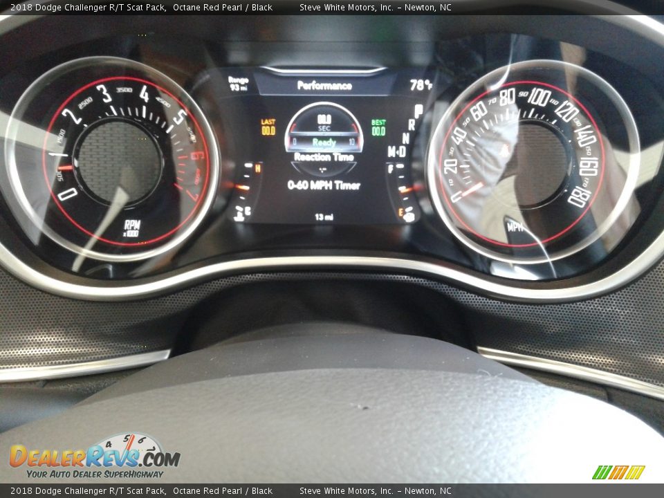 2018 Dodge Challenger R/T Scat Pack Octane Red Pearl / Black Photo #18