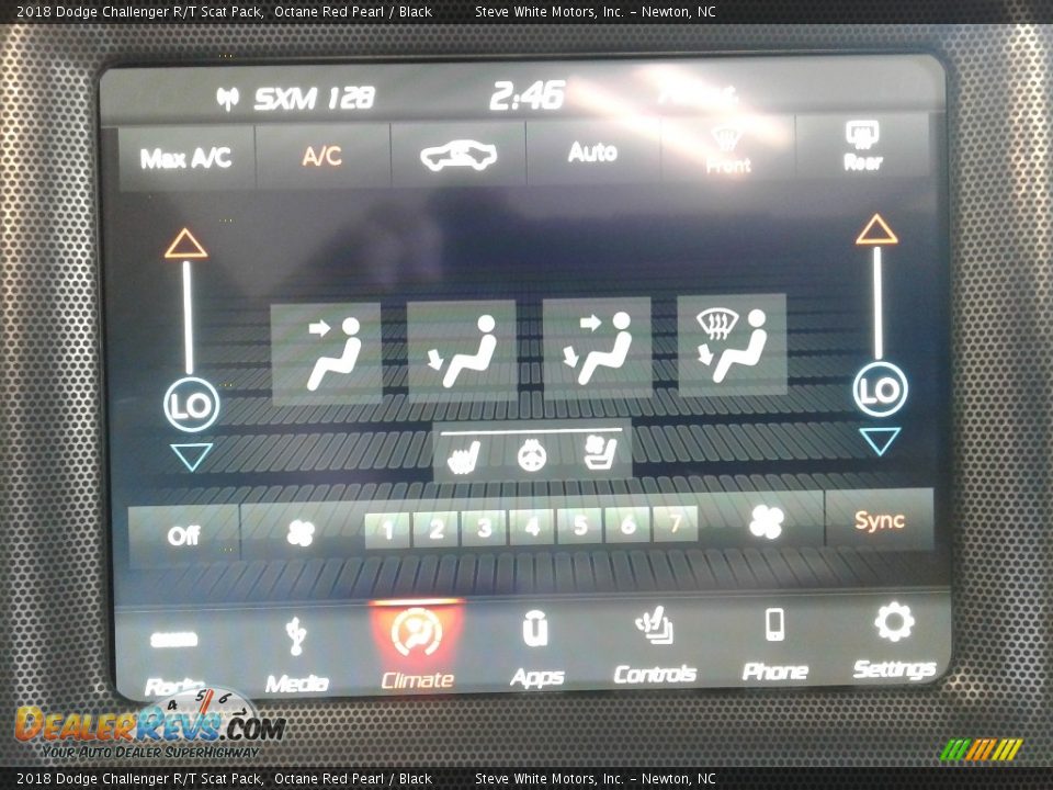 2018 Dodge Challenger R/T Scat Pack Octane Red Pearl / Black Photo #22