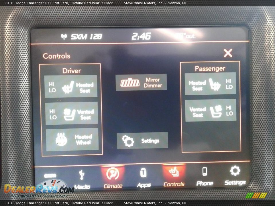 2018 Dodge Challenger R/T Scat Pack Octane Red Pearl / Black Photo #23