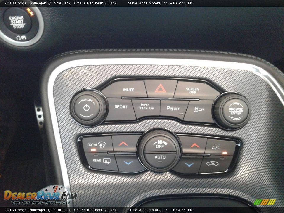 2018 Dodge Challenger R/T Scat Pack Octane Red Pearl / Black Photo #27