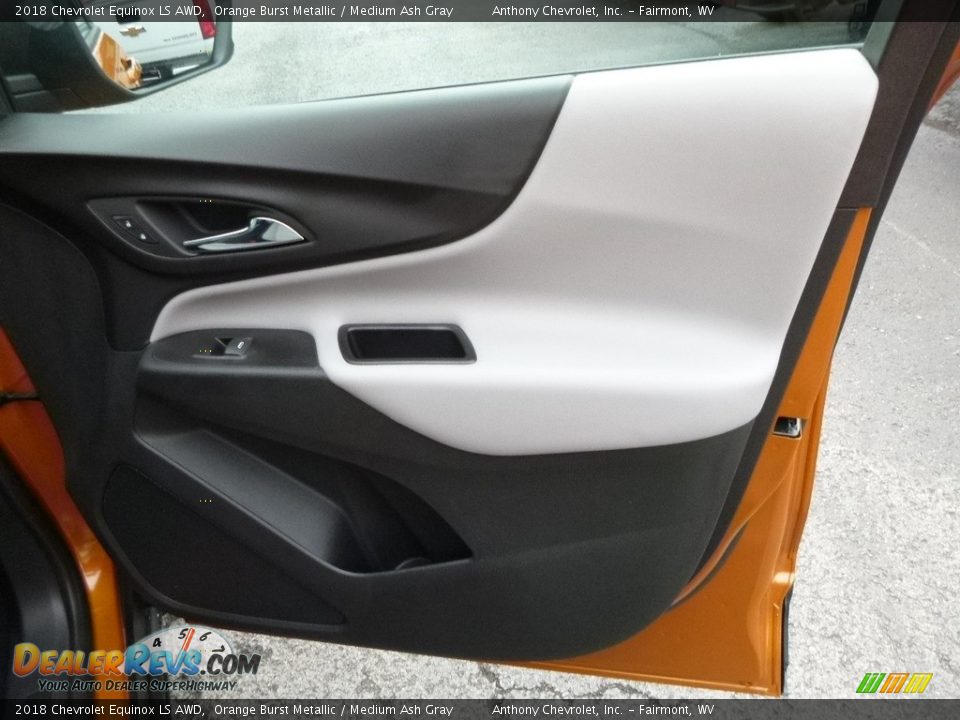 2018 Chevrolet Equinox LS AWD Orange Burst Metallic / Medium Ash Gray Photo #12