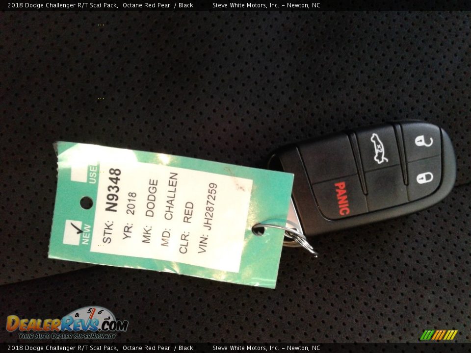 2018 Dodge Challenger R/T Scat Pack Octane Red Pearl / Black Photo #30