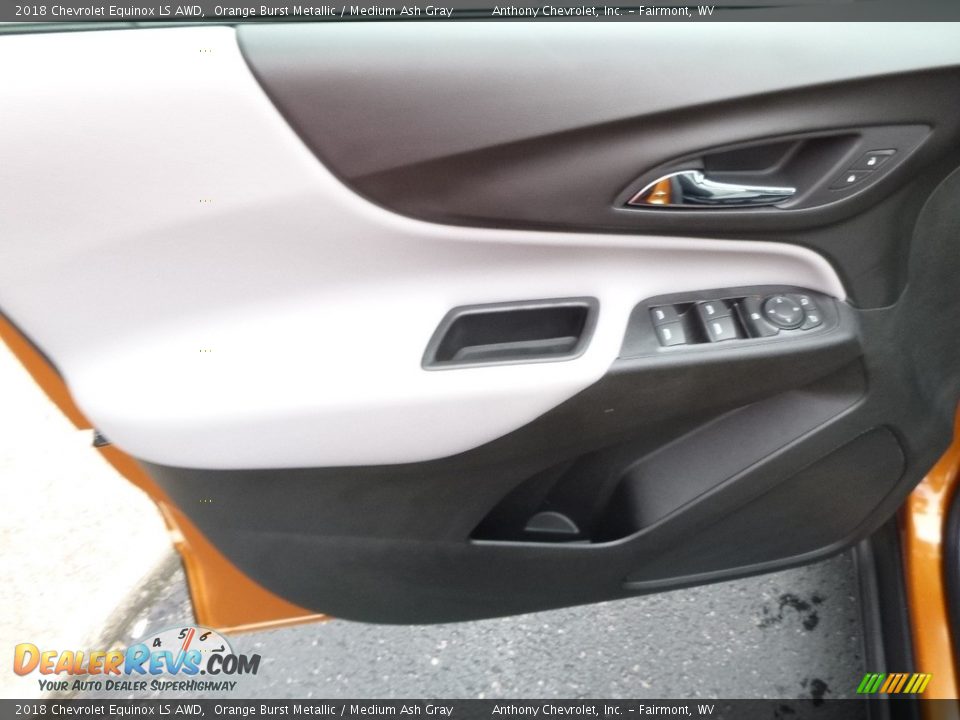 2018 Chevrolet Equinox LS AWD Orange Burst Metallic / Medium Ash Gray Photo #15
