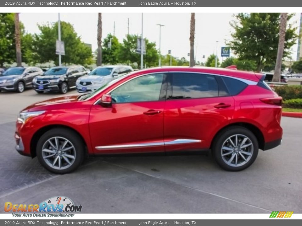 Performance Red Pearl 2019 Acura RDX Technology Photo #4