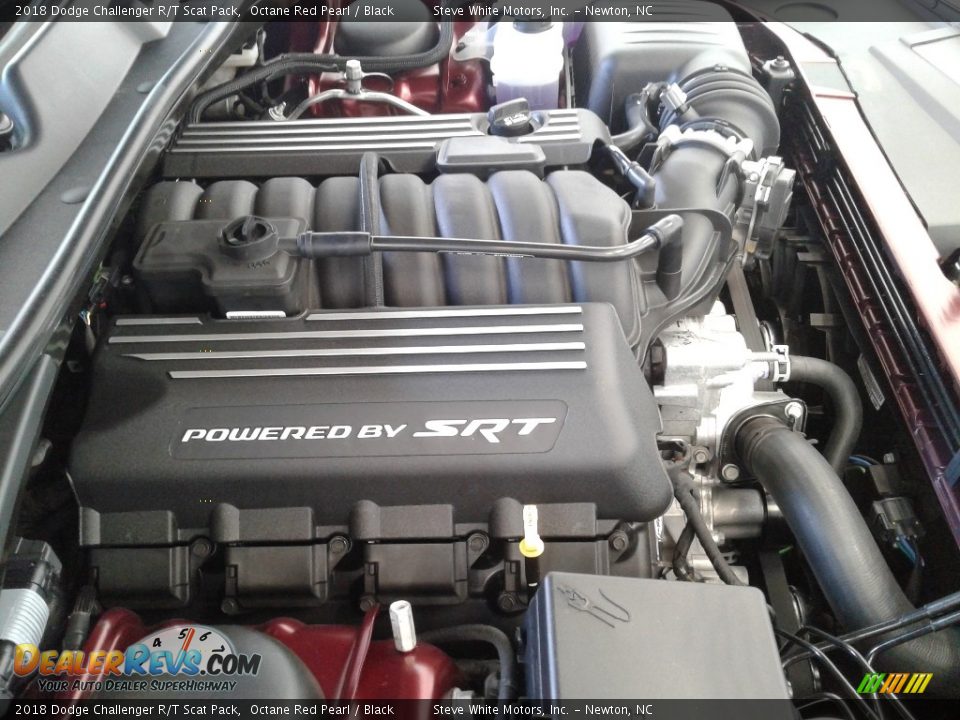 2018 Dodge Challenger R/T Scat Pack Octane Red Pearl / Black Photo #31