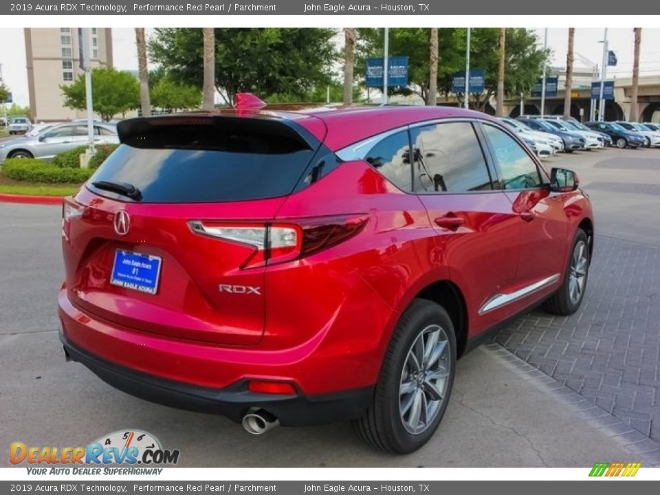 2019 Acura RDX Technology Performance Red Pearl / Parchment Photo #7