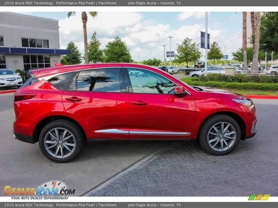 Performance Red Pearl 2019 Acura RDX Technology Photo #8