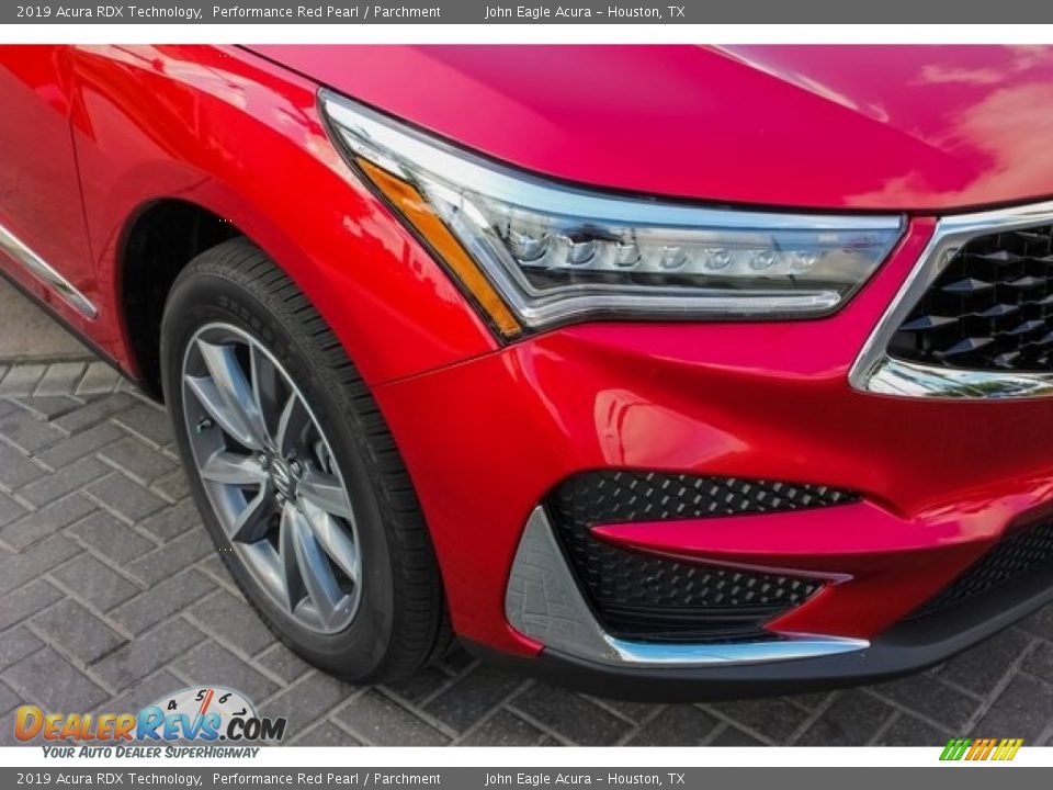 2019 Acura RDX Technology Performance Red Pearl / Parchment Photo #10