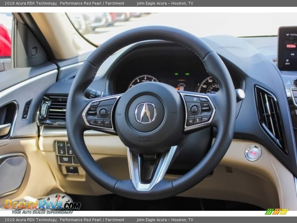 2019 Acura RDX Technology Performance Red Pearl / Parchment Photo #32