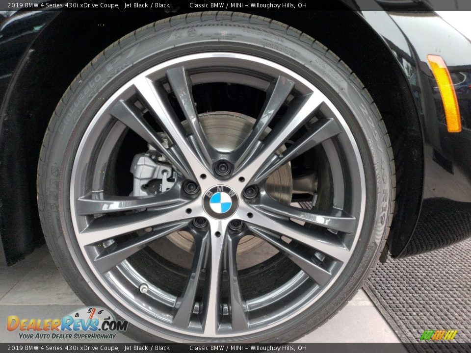 2019 BMW 4 Series 430i xDrive Coupe Jet Black / Black Photo #6