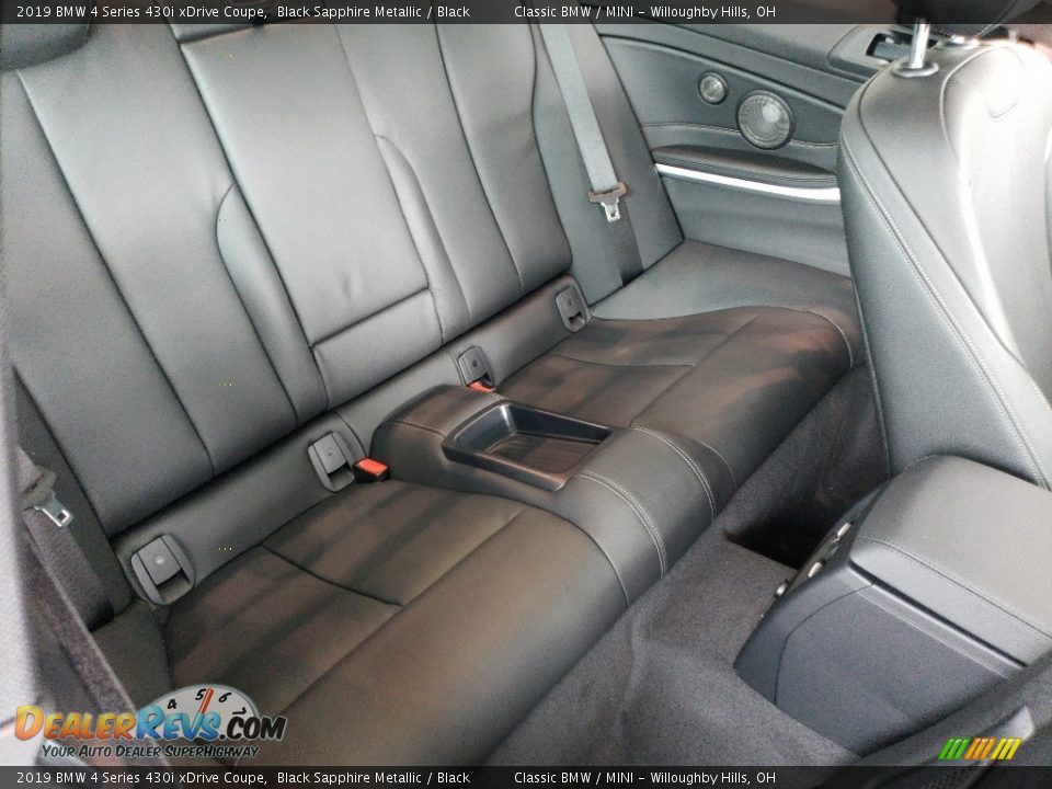 2019 BMW 4 Series 430i xDrive Coupe Black Sapphire Metallic / Black Photo #7