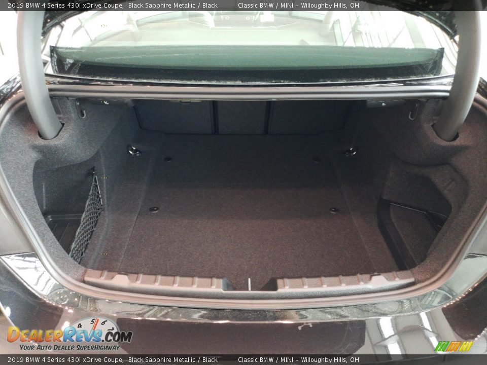 2019 BMW 4 Series 430i xDrive Coupe Black Sapphire Metallic / Black Photo #8