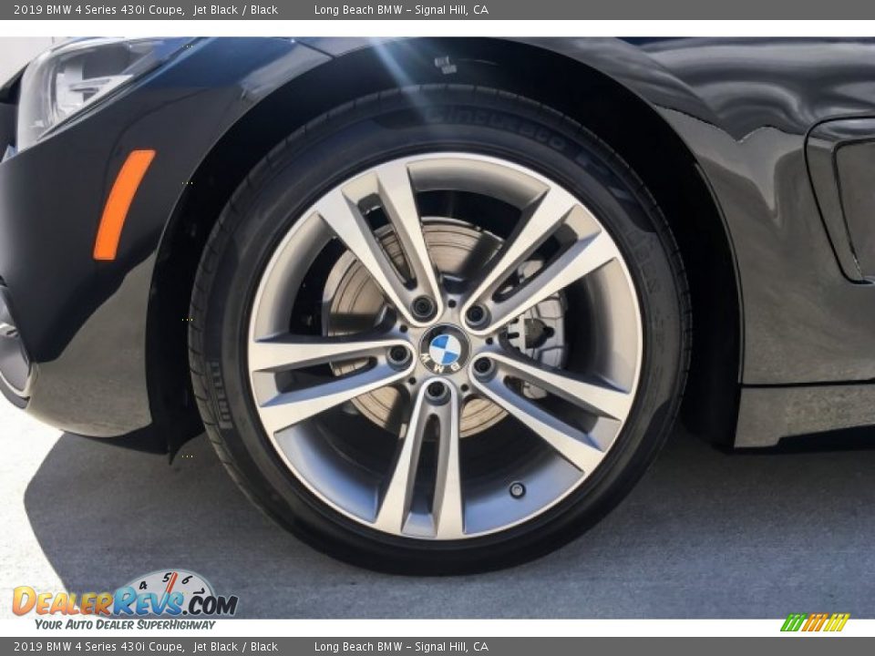 2019 BMW 4 Series 430i Coupe Jet Black / Black Photo #9