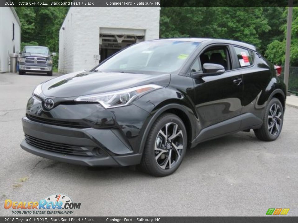 Black Sand Pearl 2018 Toyota C-HR XLE Photo #3