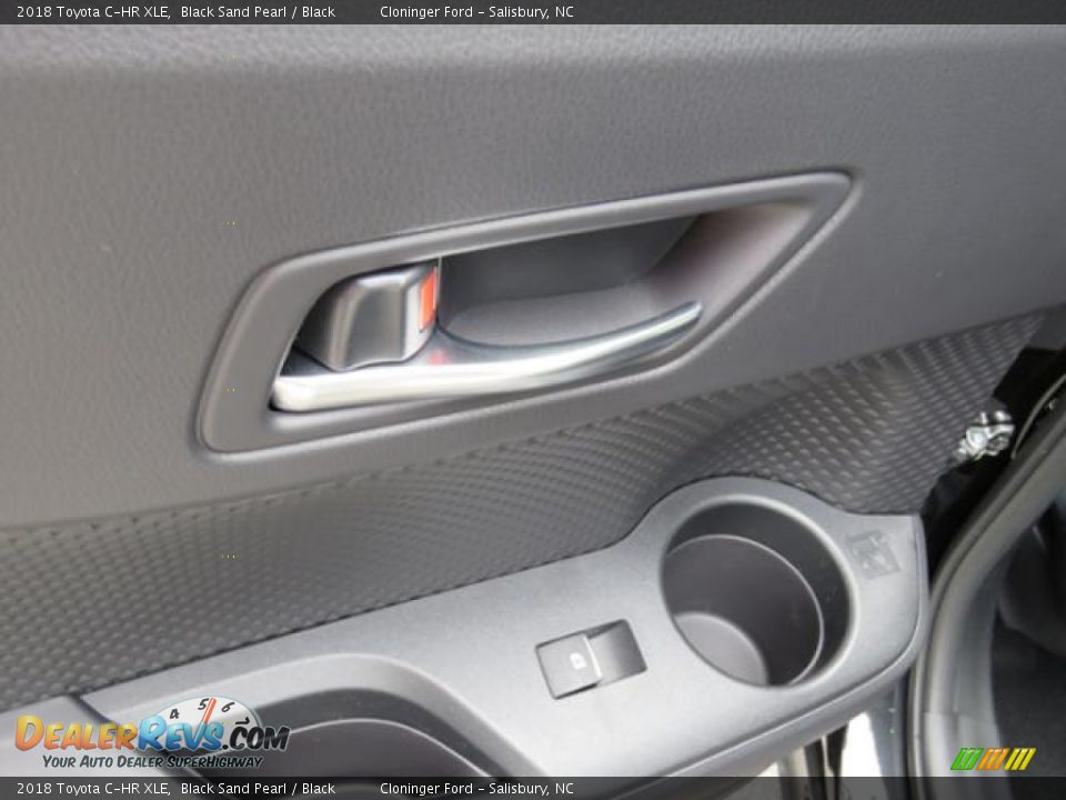 2018 Toyota C-HR XLE Black Sand Pearl / Black Photo #7
