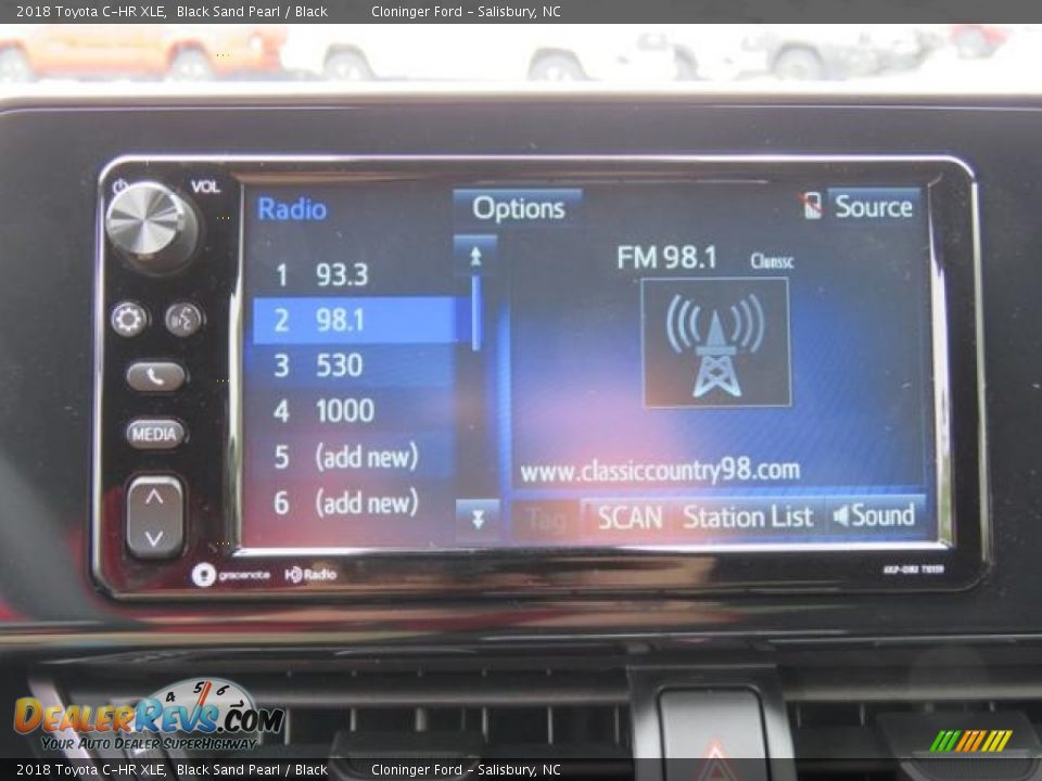Audio System of 2018 Toyota C-HR XLE Photo #12