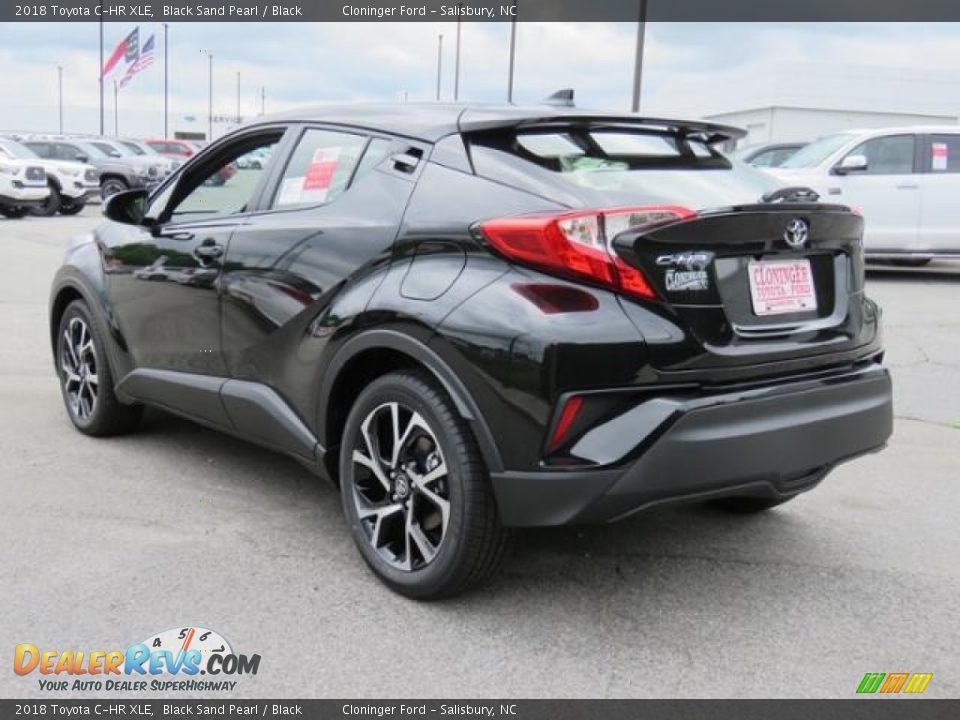 2018 Toyota C-HR XLE Black Sand Pearl / Black Photo #24