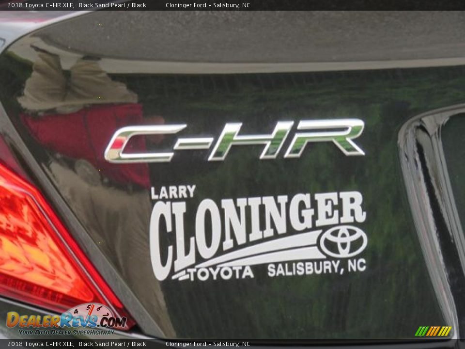 2018 Toyota C-HR XLE Black Sand Pearl / Black Photo #25