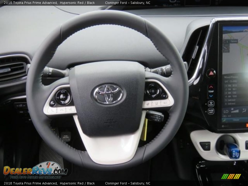 2018 Toyota Prius Prime Advanced Steering Wheel Photo #5