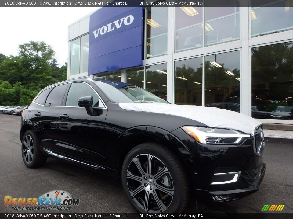 Front 3/4 View of 2018 Volvo XC60 T6 AWD Inscription Photo #1