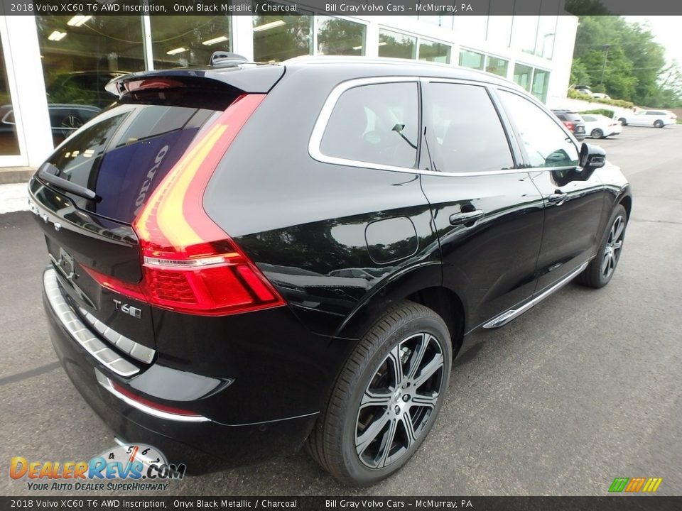 2018 Volvo XC60 T6 AWD Inscription Onyx Black Metallic / Charcoal Photo #2
