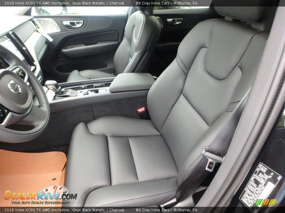 Front Seat of 2018 Volvo XC60 T6 AWD Inscription Photo #7