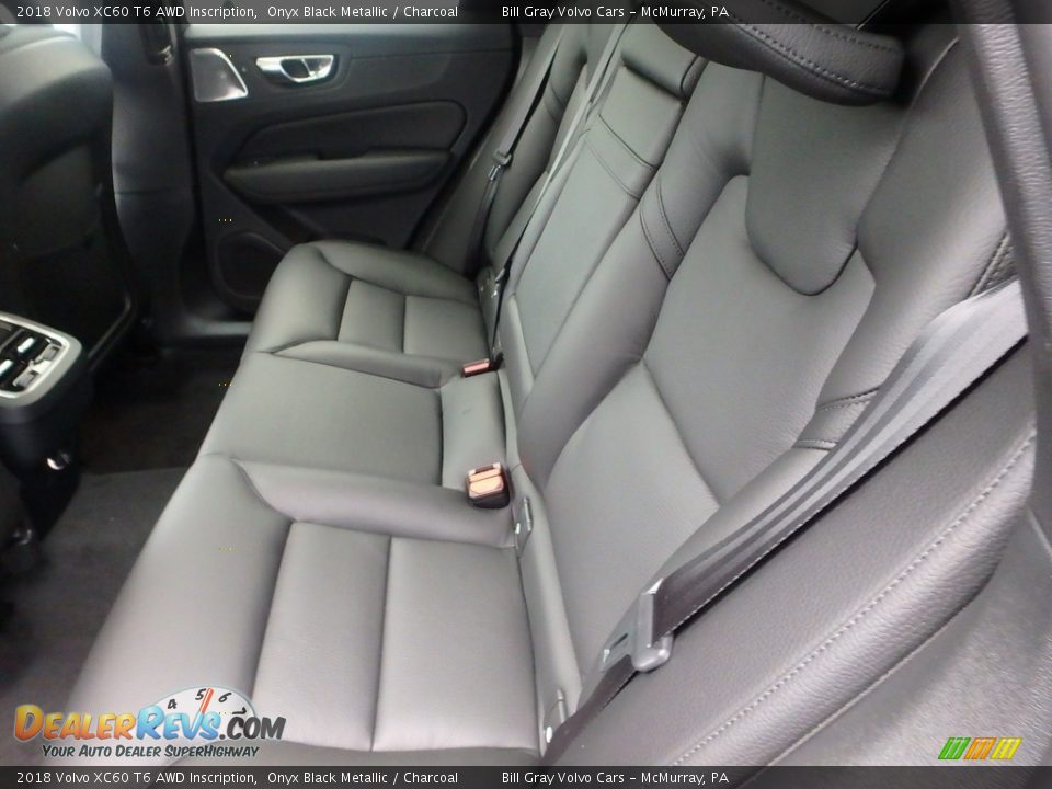 Rear Seat of 2018 Volvo XC60 T6 AWD Inscription Photo #8